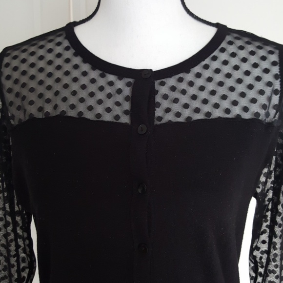 23:08- August Silk Knit Cardigan - Picture 3 of 8